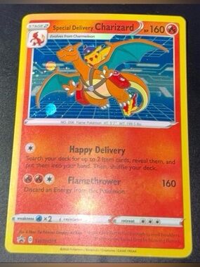Special Delivery Charizard Promo SWSH075 Pokemon Center 2022 released Rare Holo
